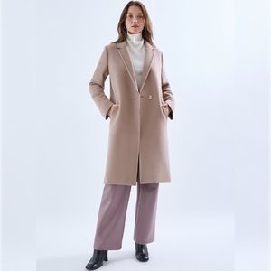 Aritzia Babaton Stedman Coat in Dusk Mauve